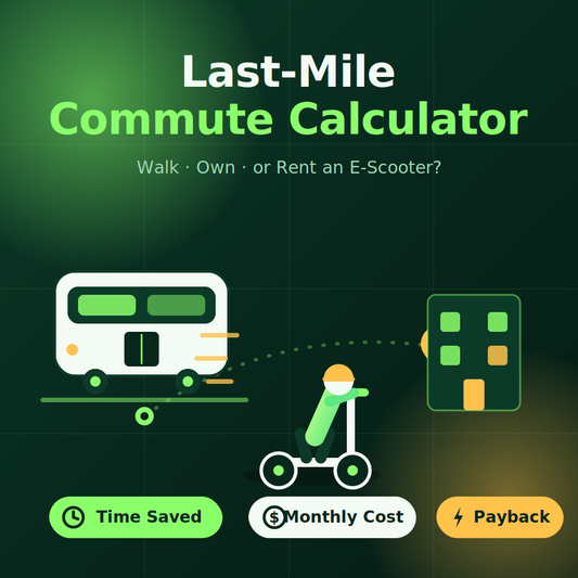 Last-Mile Commute Calculator