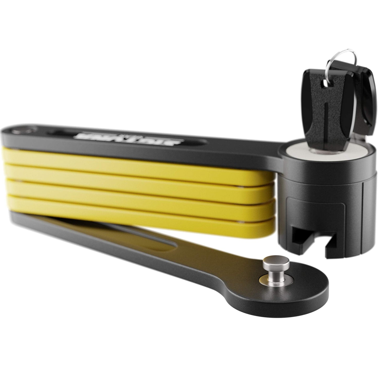 Compact folding lock for electric scooters 