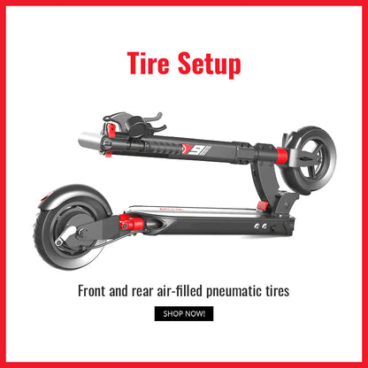 Folded ZERO 9 electric scooter showing portability and compact design