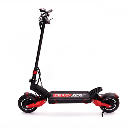 High-speed Zero 10X electric scooter with dual motors