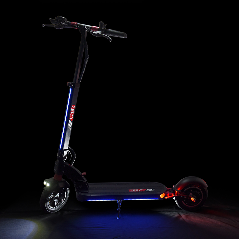 ZERO 9 multi-LED headlight system for increased visibility at night